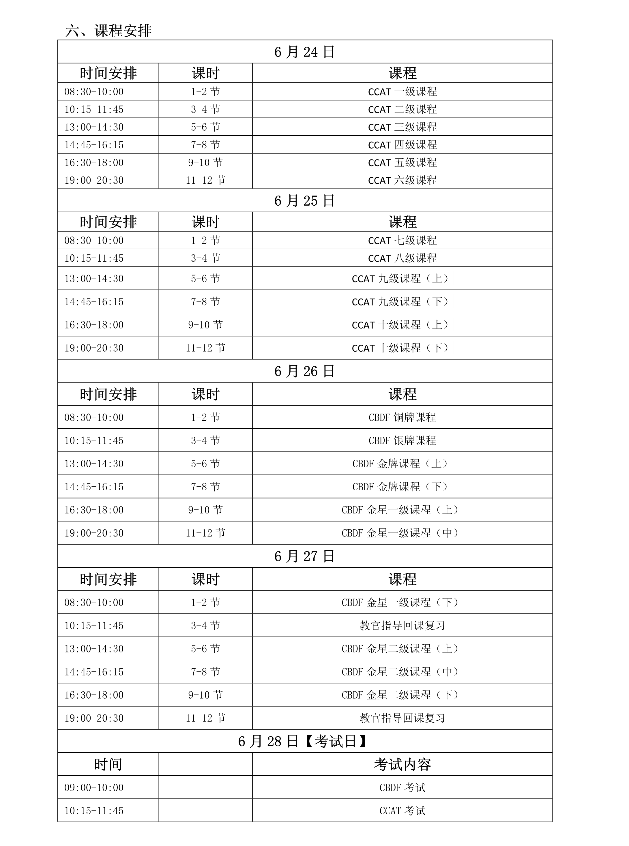 CBDF全国教师评审培训班暨第139期CCAT注册教师特训班(图2)